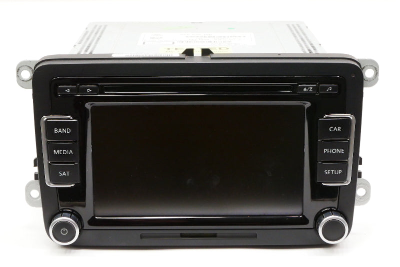 Head Unit Radio CD Sat 13-14 VW Jetta Hybrid Mk6 - Genuine - 5C6 035 180