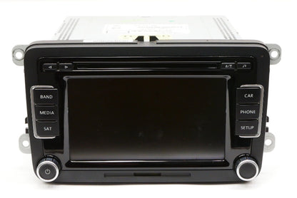 Head Unit Radio CD Sat 13-14 VW Jetta Hybrid Mk6 - Genuine - 5C6 035 180