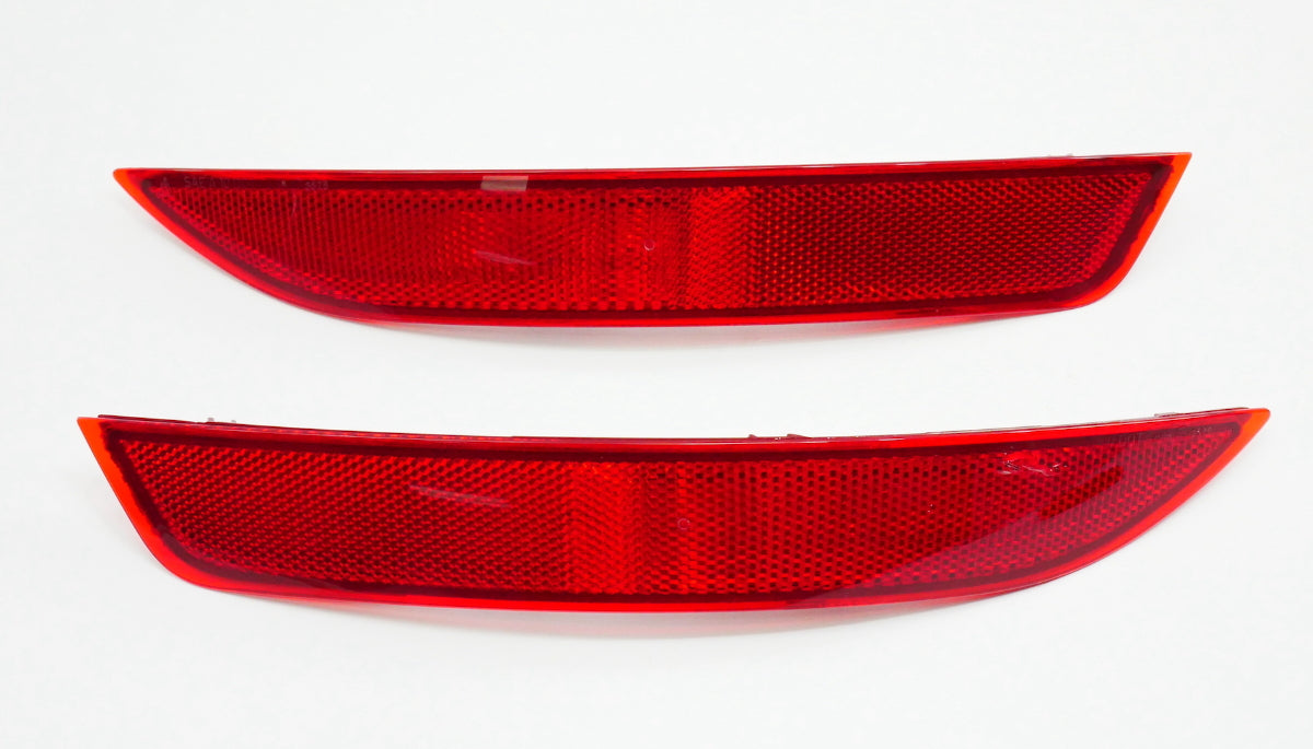Rear Bumper Reflector Lens Set 11-15 VW Jetta GLI 13-16 Hybrid MK6 - 5C6945105A