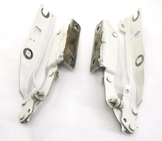 Hood Hinges 05-10 VW Jetta Rabbit GTI MK5 LB9A White - 1K0 823 301 C & 302 C