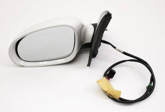 LH Exterior Side View Door Mirror 06-09 VW Rabbit GTI MK5 LB9A Candy White