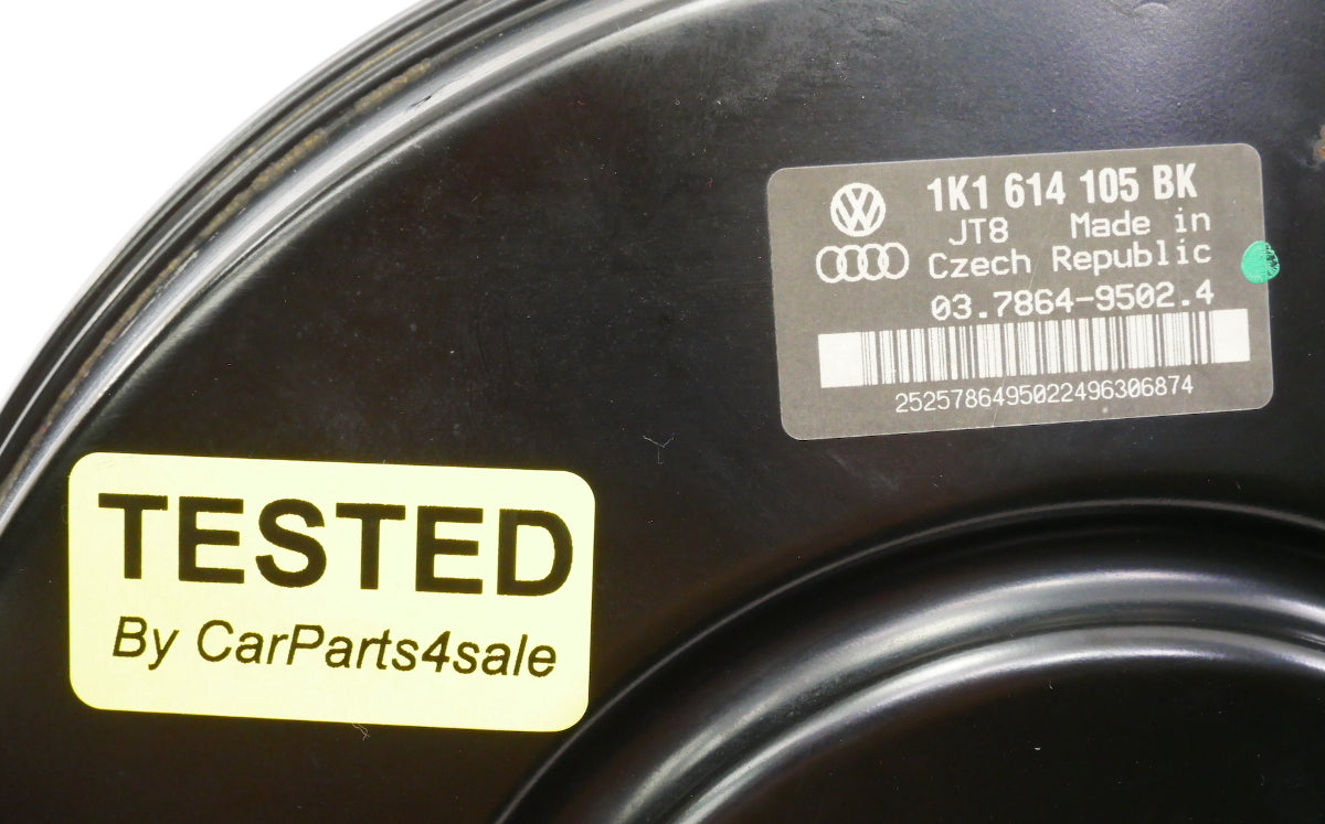 Brake Vacuum Booster 06-09 Audi A3 VW GTI Rabbit R32 MK5 Eos - 1K1 614 105 BM