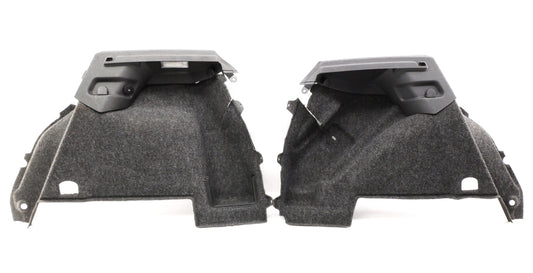 Trunk Hatch Side Carpet Panels 06-09 VW Rabbit GTI MK5 Genuine - 1K6 867 428 P