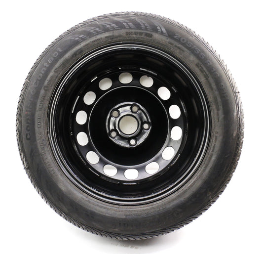 Full Spare 16" Steel Wheel Tire 05-18 VW Golf GTI Jetta Mk5 MK6 ~ 1K0 601 027 A