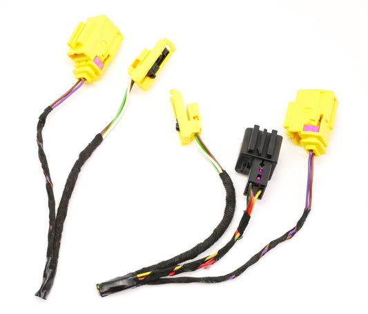 Front Seat Wiring Harness Pigtail Plugs Connectors 05-08 VW Jetta GTI MK5 -