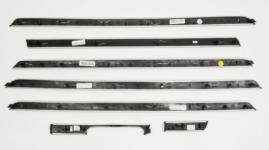 Brushed Dash & Door Panel Interior Trim Set VW 05-10 Jetta GLI GTI Rabbit Mk5
