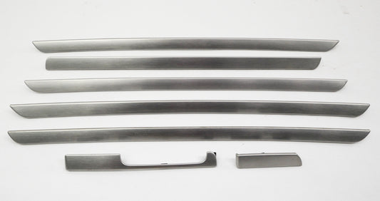 Brushed Dash & Door Panel Interior Trim Set VW 05-10 Jetta GLI GTI Rabbit Mk5