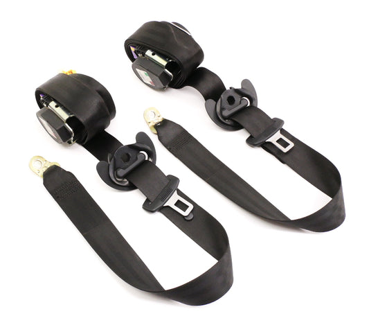 Front Seatbelt Seat Belt Set 06-08 VW Rabbit GTI MK5 4 Door - 1K4 857 705 H