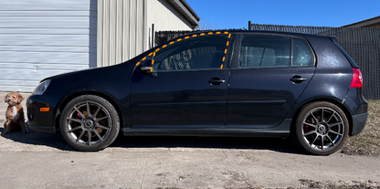 LH Front Window Door Seal Molding Trim 06-09 VW Rabbit GTI MK5 4 Door - Genuine