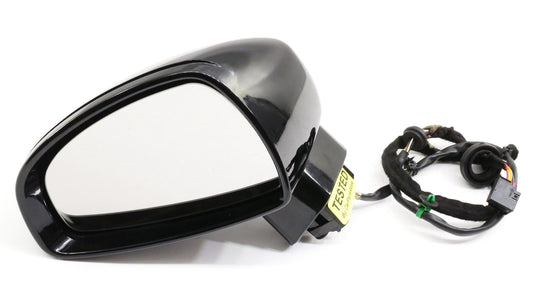 LH Side Door Exterior Mirror 08-15 Audi TT Coupe Convertible LY9B Black Genuine