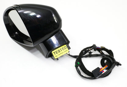 LH Side Door Exterior Mirror 08-15 Audi TT Coupe Convertible LY9B Black Genuine