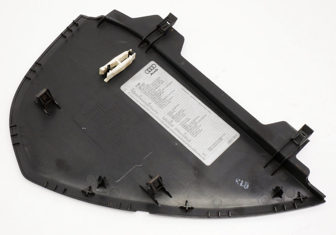 LH Dash End Trim Fuse Diagram 08-15 Audi TT Coupe Convertible - 8J0 857 085 A