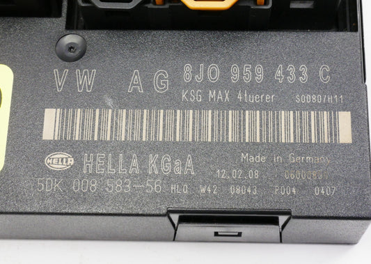 CCM Comfort Control Module 08-09 Audi R8 TT Coupe & Convertible - 8J0 959 433 C