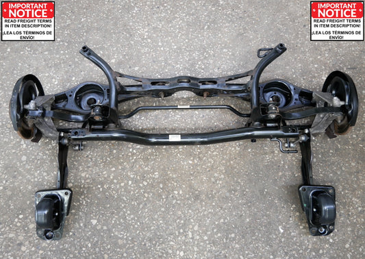 IRS Complete Rear Suspension Subframe Control Arms 08-10 Audi TT FWD Coupe