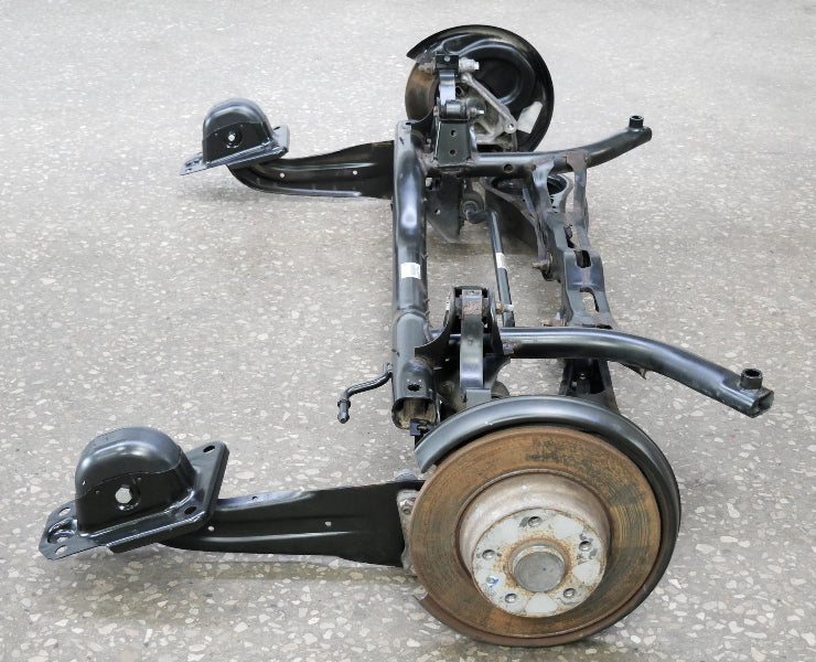 IRS Complete Rear Suspension Subframe Control Arms 08-10 Audi TT FWD Coupe