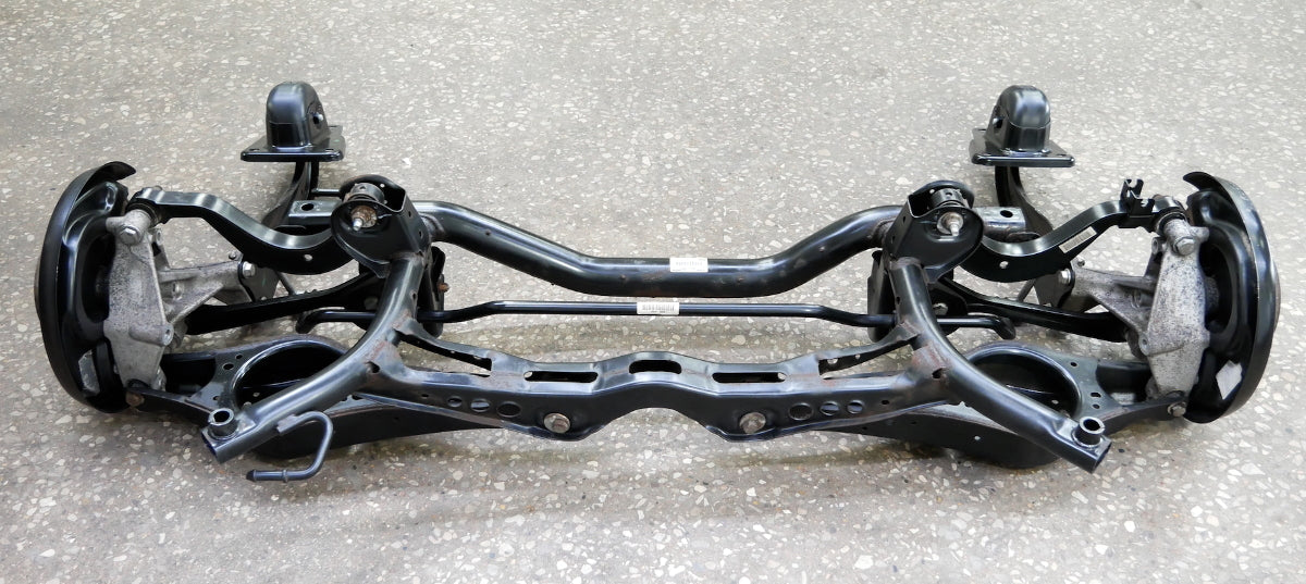 IRS Complete Rear Suspension Subframe Control Arms 08-10 Audi TT FWD Coupe