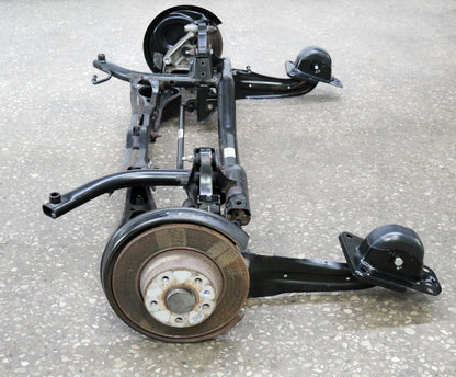 IRS Complete Rear Suspension Subframe Control Arms 08-10 Audi TT FWD Coupe