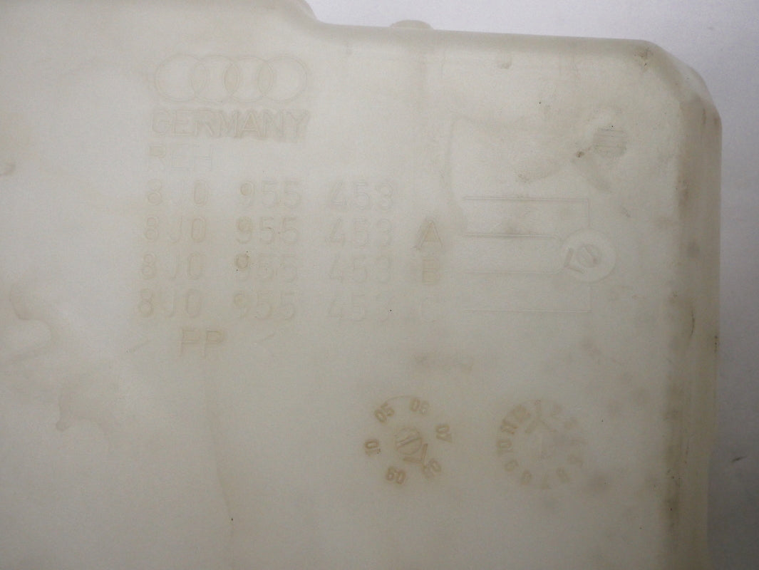 Washer Fluid Tank Reservoir & Pump 08-15 Audi TT - Genuine - 8J0 955 453 B
