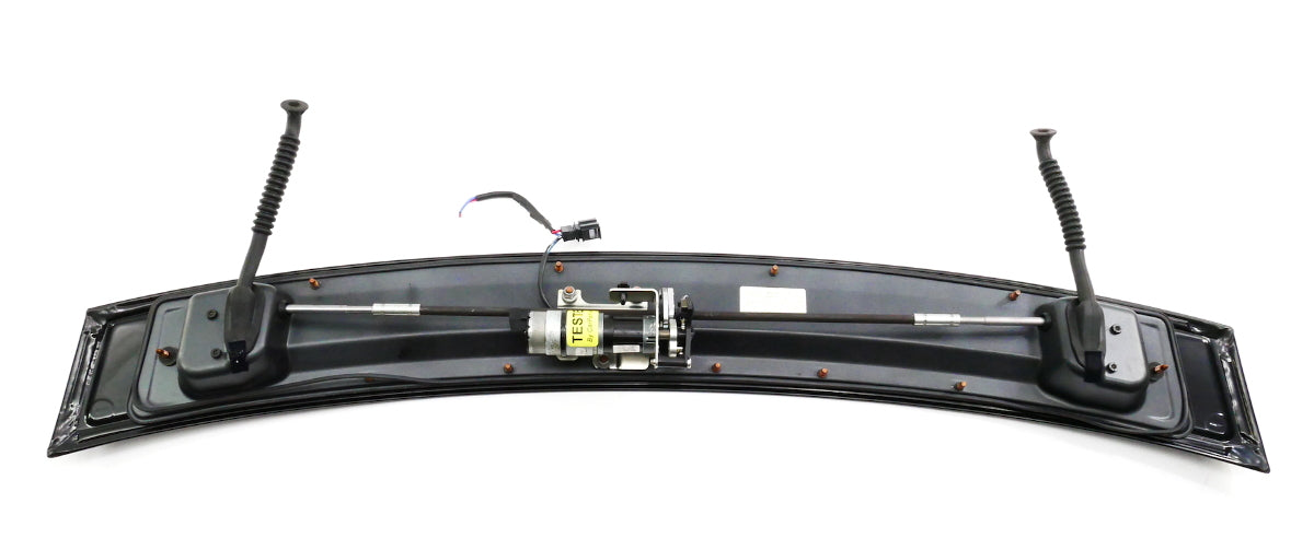 Rear Motorized Spoiler Wing 08-11 Audi TT Coupe Black - Genuine - 8J0 827 948 C