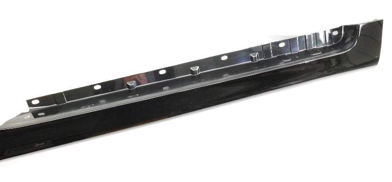 RH Side Skirt Rocker 08-15 Audi TT Coupe Convertible LY9B Black - 8J0 853 856 D