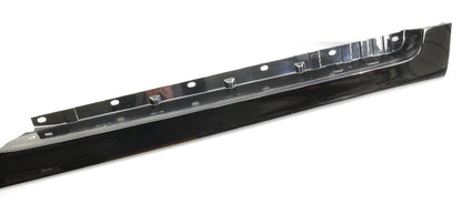 RH Side Skirt Rocker 08-15 Audi TT Coupe Convertible LY9B Black - 8J0 853 856 D