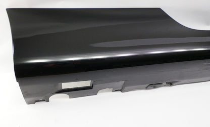 RH Side Skirt Rocker 08-15 Audi TT Coupe Convertible LY9B Black - 8J0 853 856 D