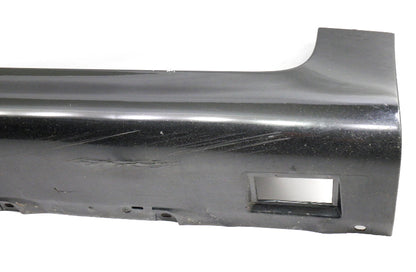RH Side Skirt Rocker 08-15 Audi TT Coupe Convertible LY9B Black - 8J0 853 856 D