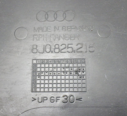 Rear Underbody Panel Lining Shield 08-15 Audi TT Coupe & Convertible 8J0 825 215