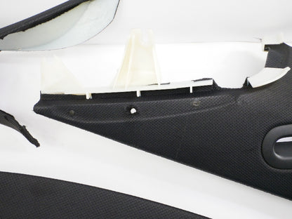 Black Headliner Upper PillarTrim Panels 08-15 Audi TT Coupe - Genuine