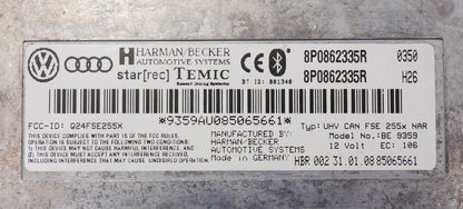 Bluetooth Module Audi TT A3 R8 RS4 S3 S4 - Genuine - 8P0 862 335 R