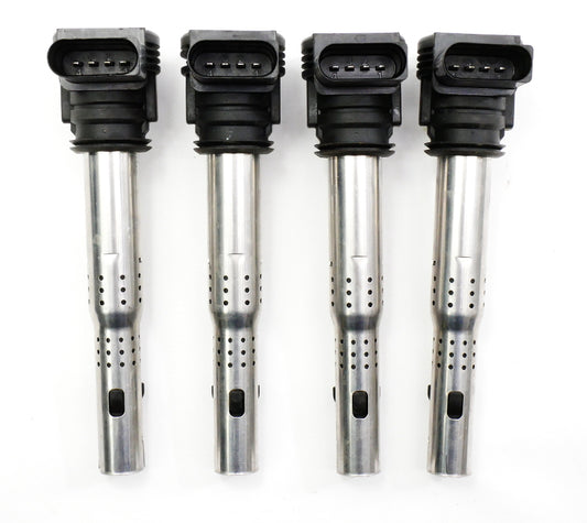 NGK Ignition Coil Set VW Audi TT A4 A5 Tiguan Eos Passat Jetta Beetle - U5015