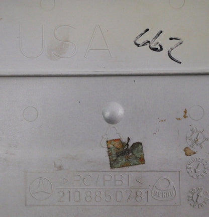 Front License Plate Holder Bracket 00-03 Mercedes W210 E320 E430 - 2108850781