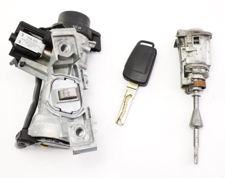 Lock Set Ignition Cylinder Key 08-15 Audi TT Coupe Convertible - 1K0 905 851 B