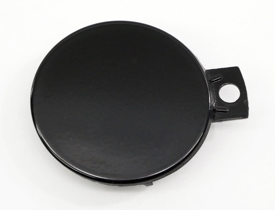 Rear Bumper Tow Hook Cap Cover 08-10 Audi TT - LY9B Black - 8J0 807 441