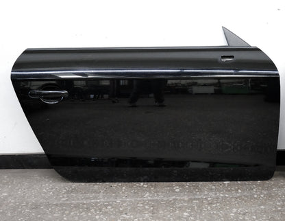 Left & Right Door Skin Shells 08-15 Audi TT Coupe - LY9B Black - Genuine