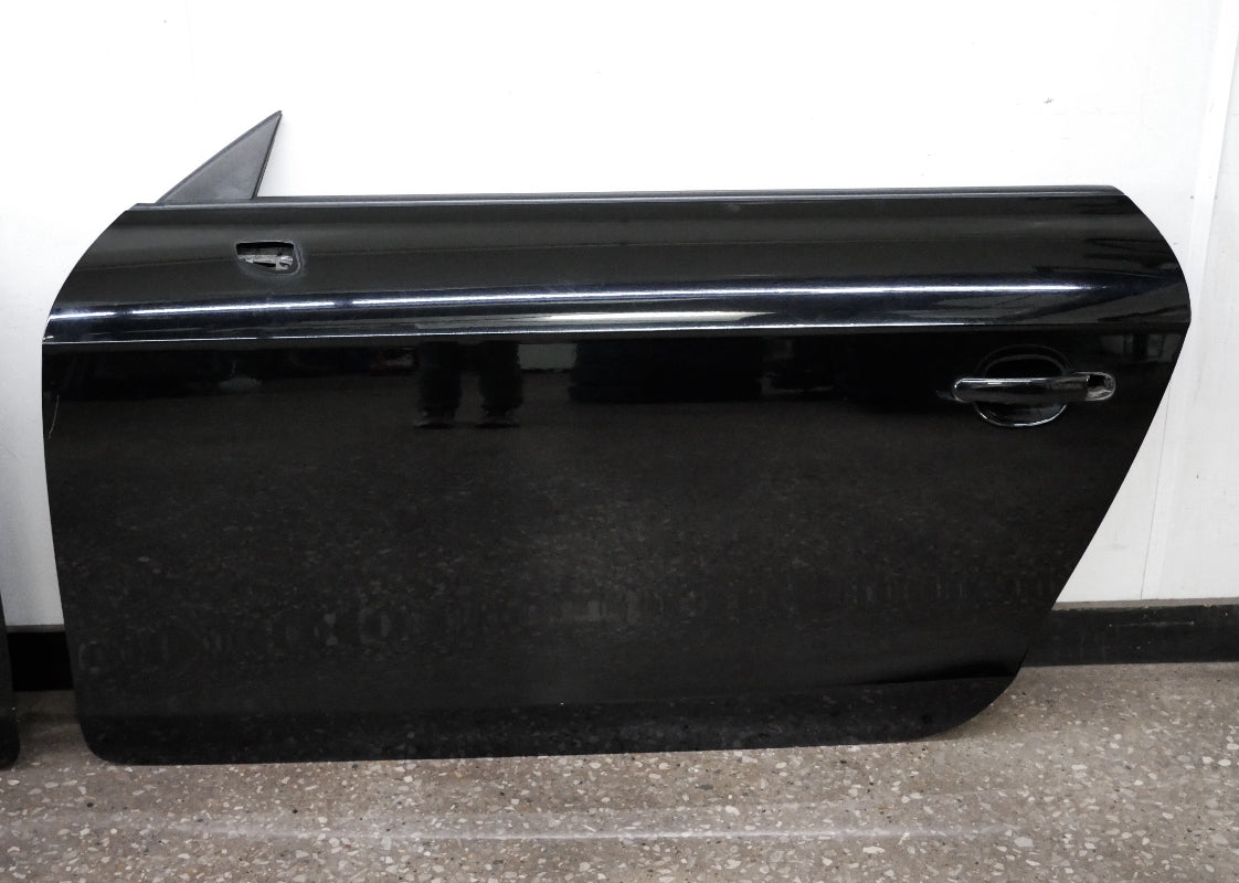 Left & Right Door Skin Shells 08-15 Audi TT Coupe - LY9B Black - Genuine