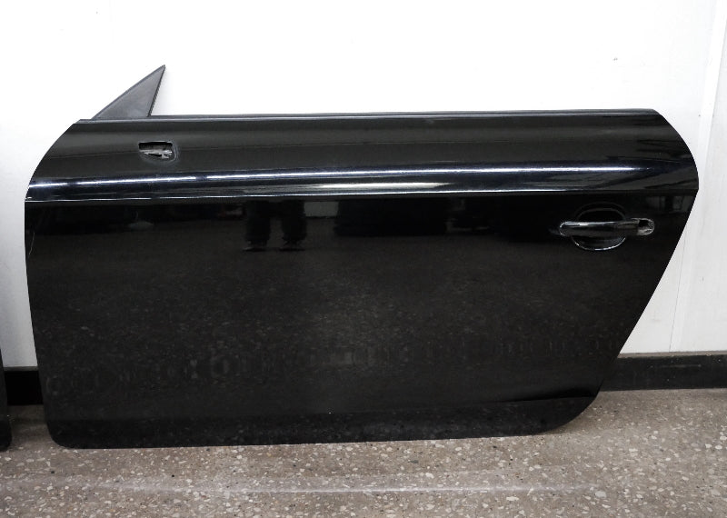 Left & Right Door Skin Shells 08-15 Audi TT Coupe - LY9B Black - Genuine