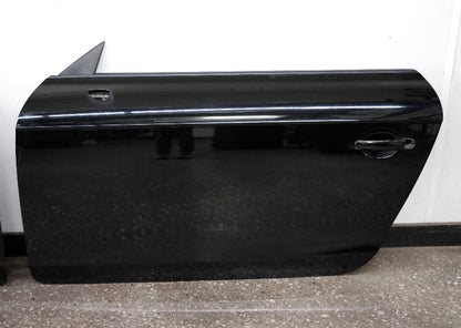 Left & Right Door Skin Shells 08-15 Audi TT Coupe - LY9B Black - Genuine