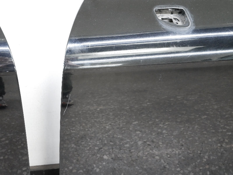 Left & Right Door Skin Shells 08-15 Audi TT Coupe - LY9B Black - Genuine