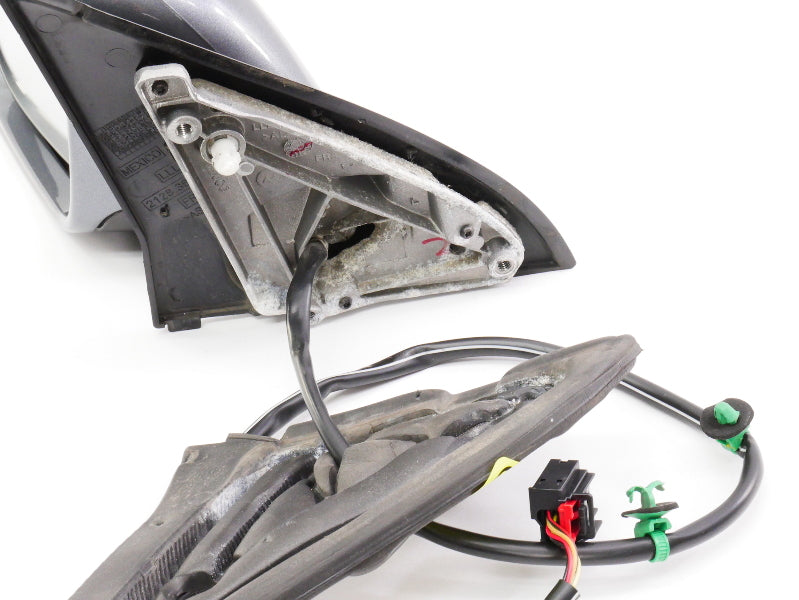 LH Side View Exterior Door Mirror 09-14 VW Jetta Sportwagen LD7X Platinum Grey
