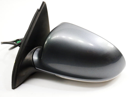 LH Side View Exterior Door Mirror 09-14 VW Jetta Sportwagen LD7X Platinum Grey