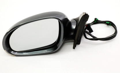 LH Side View Exterior Door Mirror 09-14 VW Jetta Sportwagen LD7X Platinum Grey
