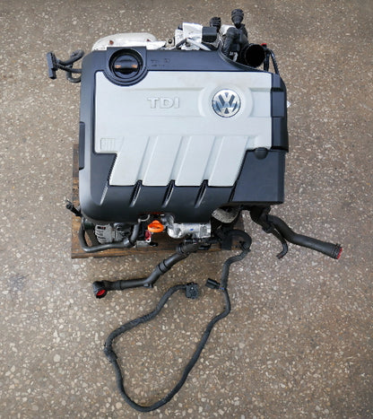 Engine Assembly 10-14 VW Jetta Golf Sportwagen MK6 CJAA Diesel TDI ~ 156k