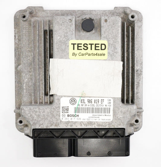 Engine Computer Module ECU ECM 11-14 VW Jetta Golf MK6 TDI Diesel 03L 906 019 EF