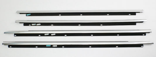 Door Lower Window Chrome Trim Set 09-14 VW Jetta  Sportwagen - 1K5 837 475 D
