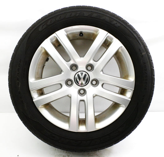 16" x 6.5" 5x112 Alloy Wheel Rim & Tire 05-18 VW Jetta MK5 Mk6 . 1K0 601 025 BN