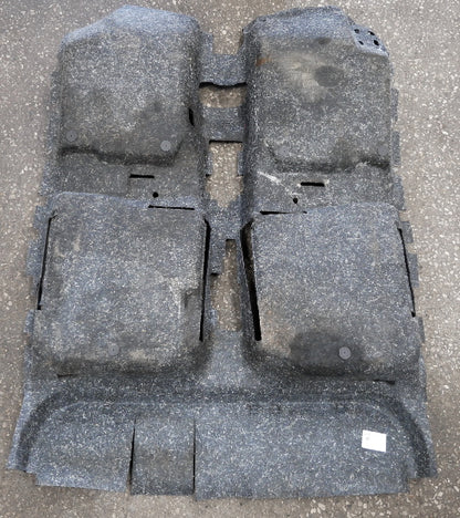 Interior Floor Carpet 99-05 VW Jetta Golf MK4 Black - Genuine - 1J1 863 367 M