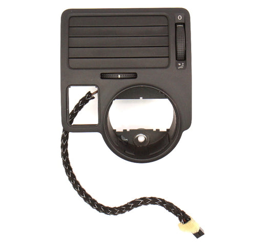 LH Dash Air Vent VW Jetta MK4 Lighted Head Light Switch Trim - 1J1 819 703 D