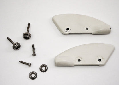 Convertible Top Small Side Trim Cap Covers 80-93 VW Rabbit Cabriolet ~ Genuine