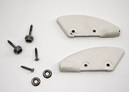 Convertible Top Small Side Trim Cap Covers 80-93 VW Rabbit Cabriolet ~ Genuine